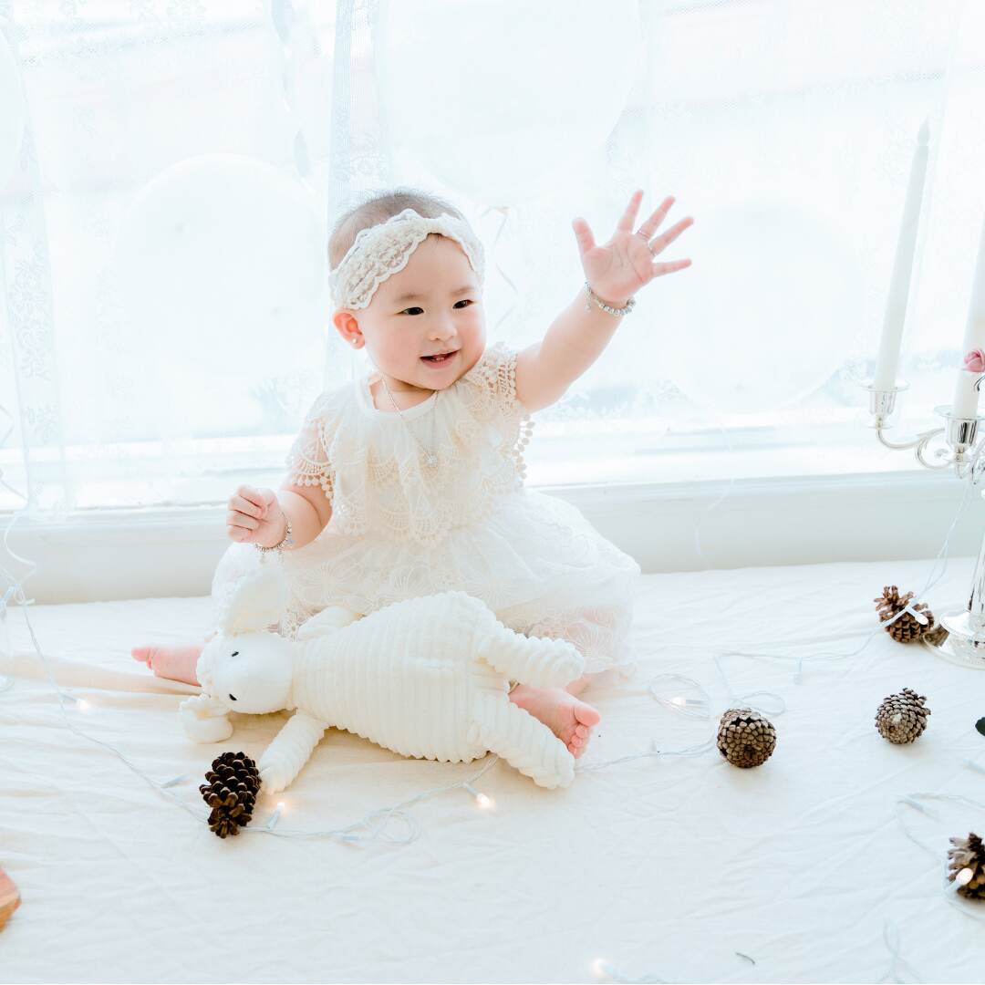 Cultural white dress
