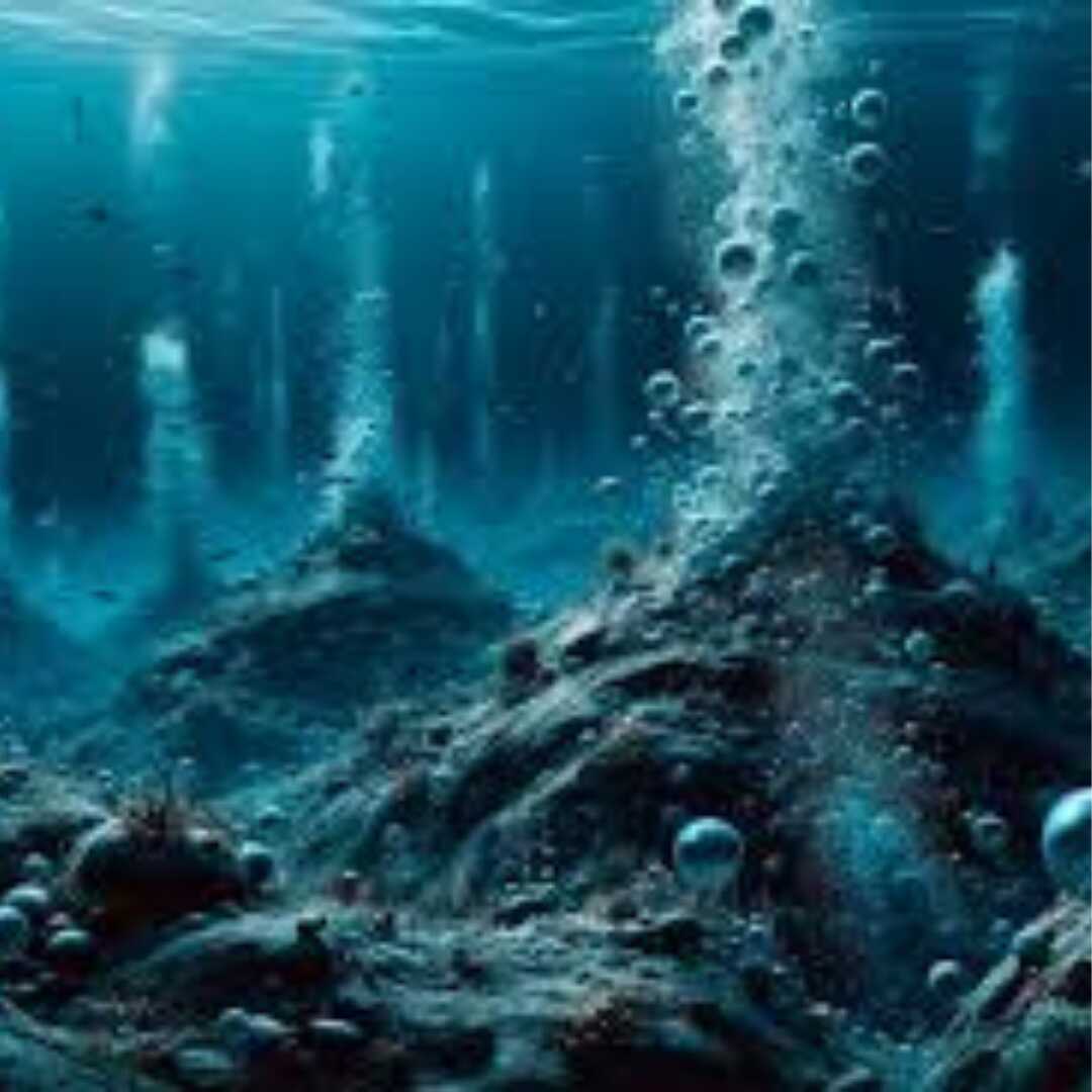 Fireice Methane gas