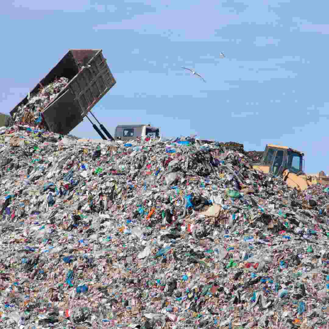 Plastic landfills